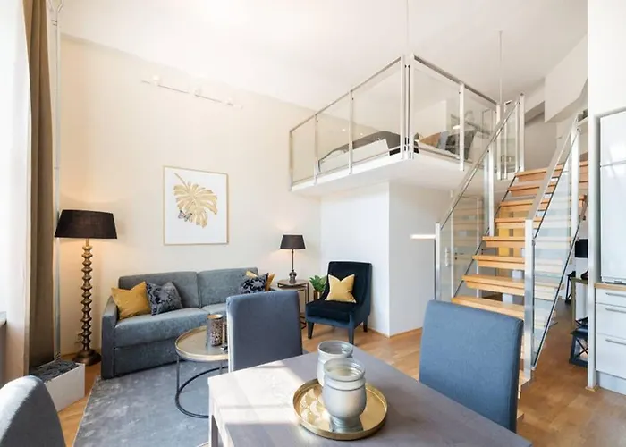 Nordic Host Luxury Apts - Prinsens Gate - Large Mezzanine Studio