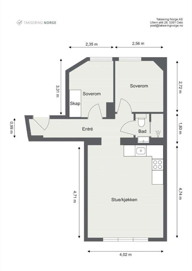 Hegdehaugsveien 1 Lägenhet