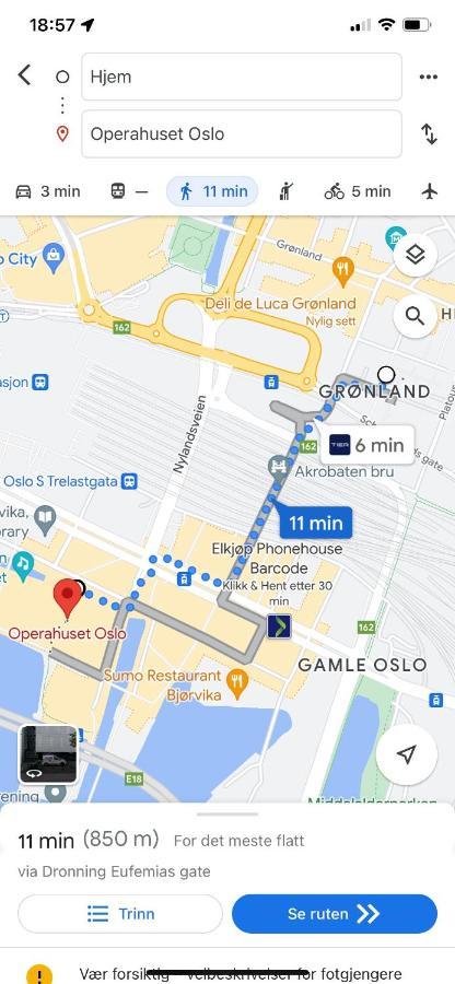 Appartement Sentral 3 Roms Med Gratis Parkering *