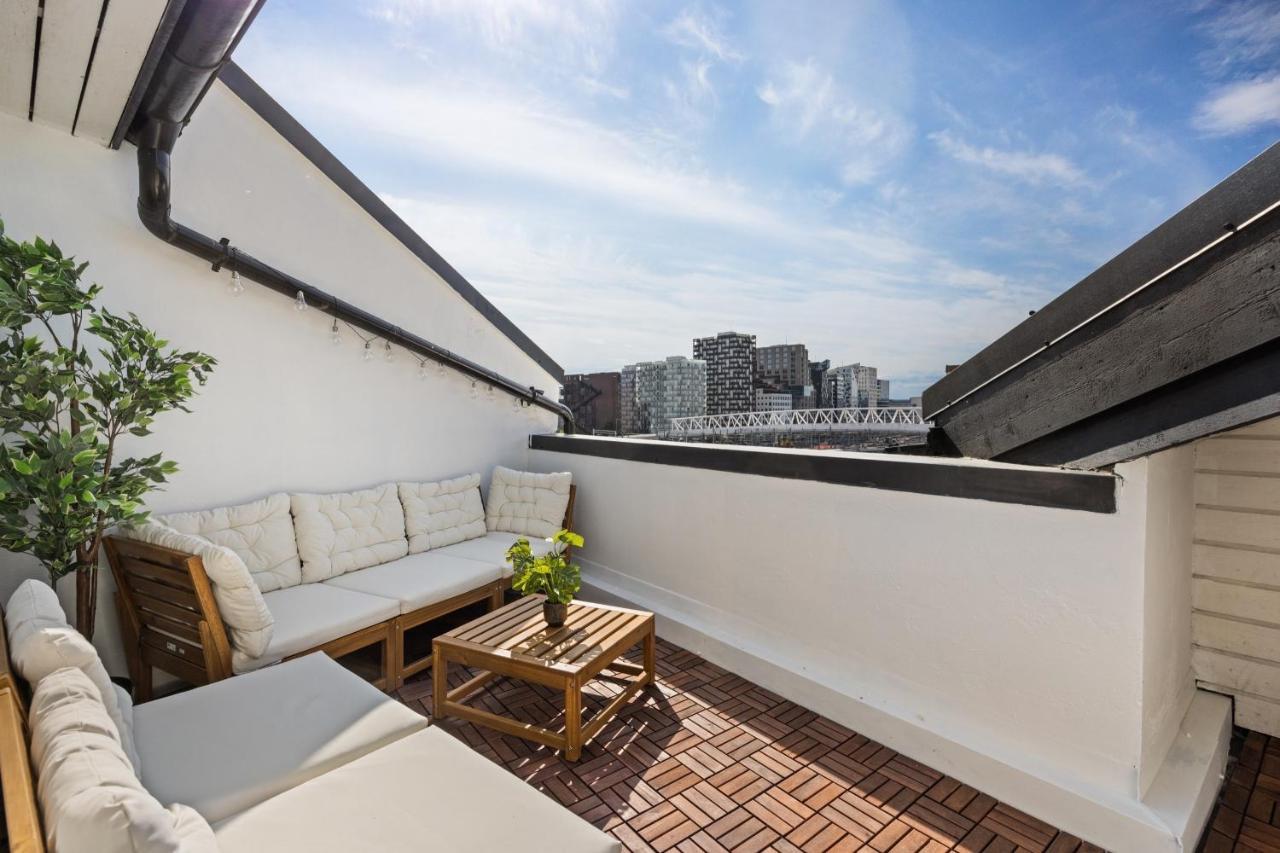 Urban Panorama - New, & Private Terrace Appartement Oslo