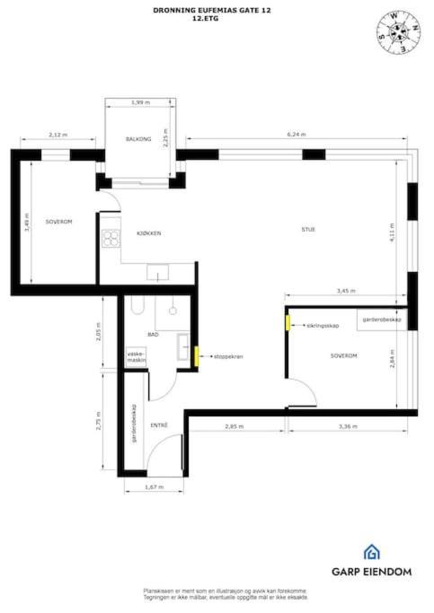 Modern 2bed Sea View @ Barcode Oslo