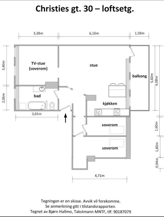 Penthouse In Oslo's Hippest District Gruenerlokka *