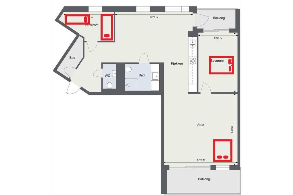 Apartamento Seafront At Sorengka Oslo