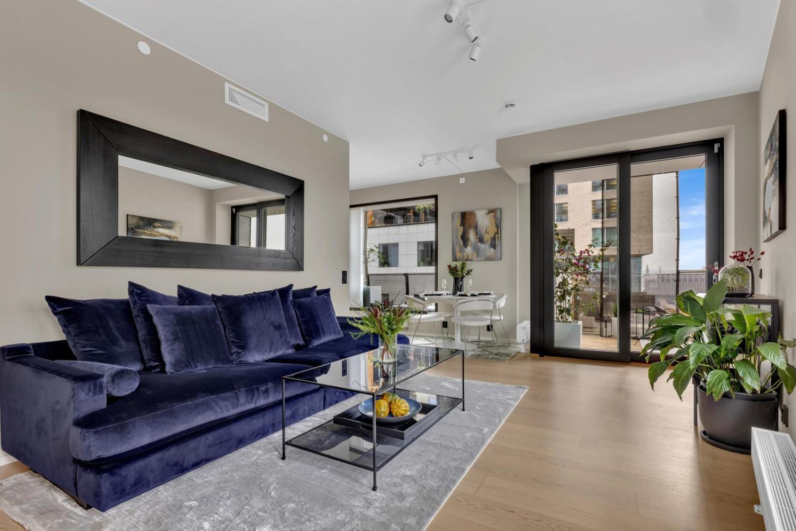 Eksklusiv Modern Barcode Apartment *