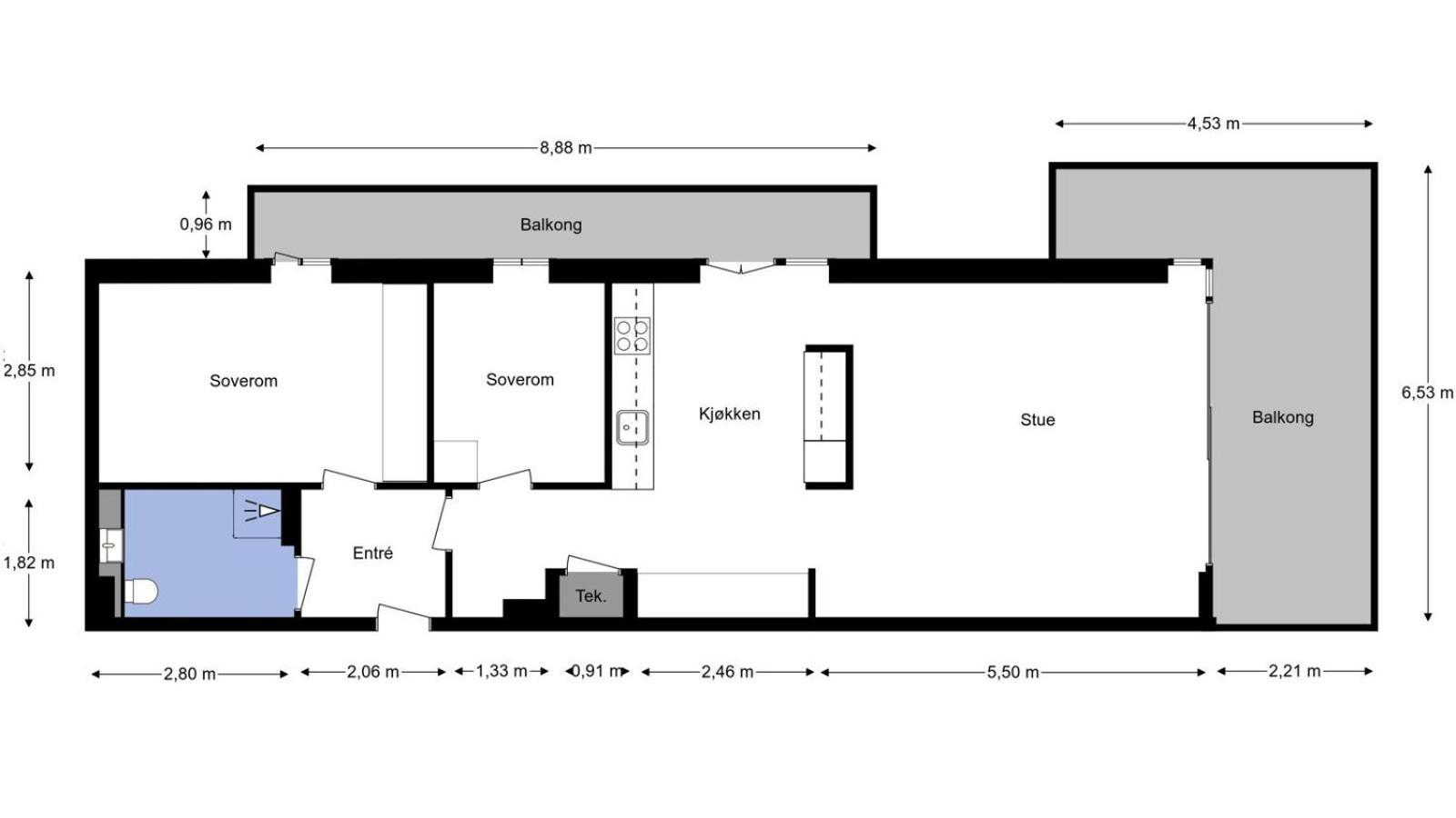 Barcode - Two-bedroom In * Oslo