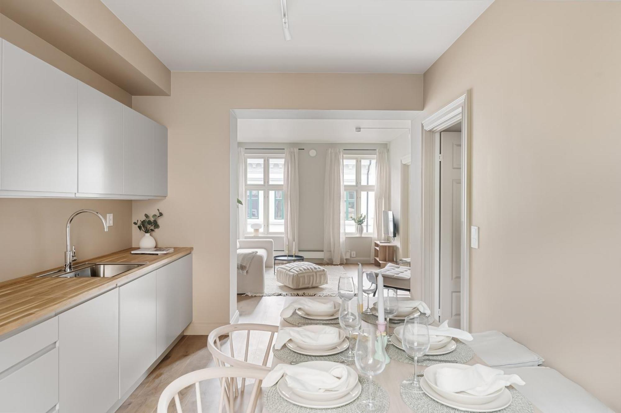 Apartment Dinbnb Gruenerlokka I 2-bedroom With Balcony