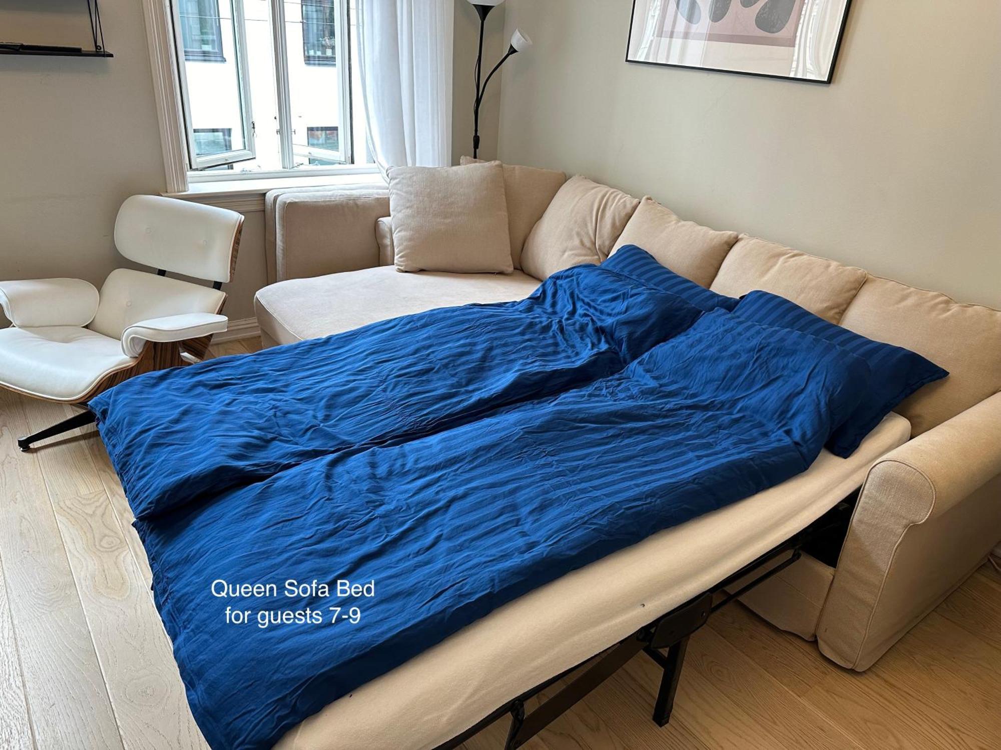 Classical 3 Bedroom, 2 Bath, Minutes From Royal Palace, Main Shopping Street, Restaurants & Downtown Lejlighed Oslo