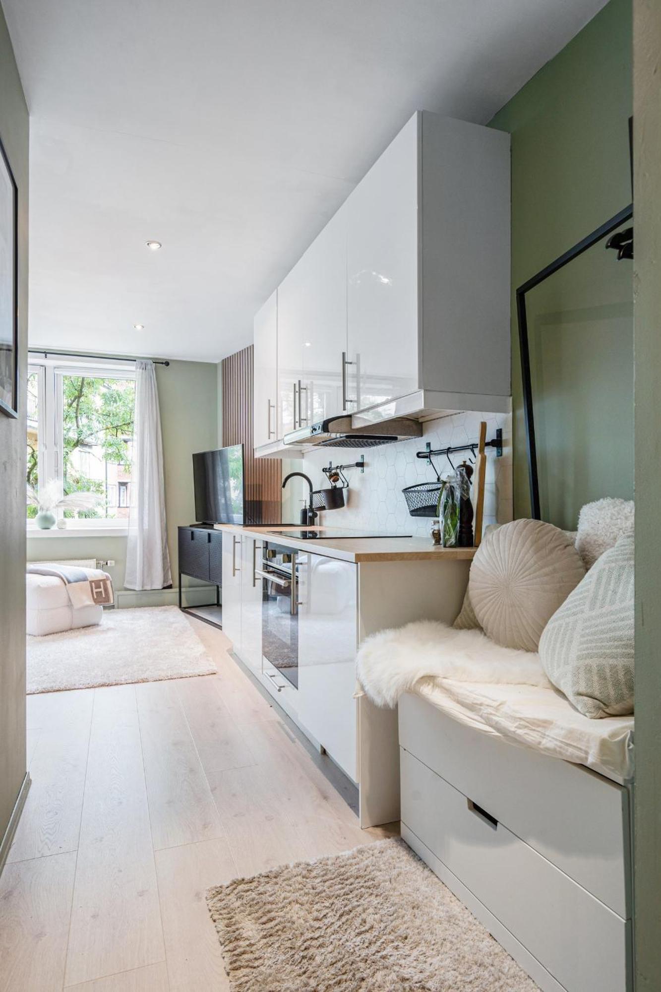 Leilighet Newly Renovated Studio At Frogner *