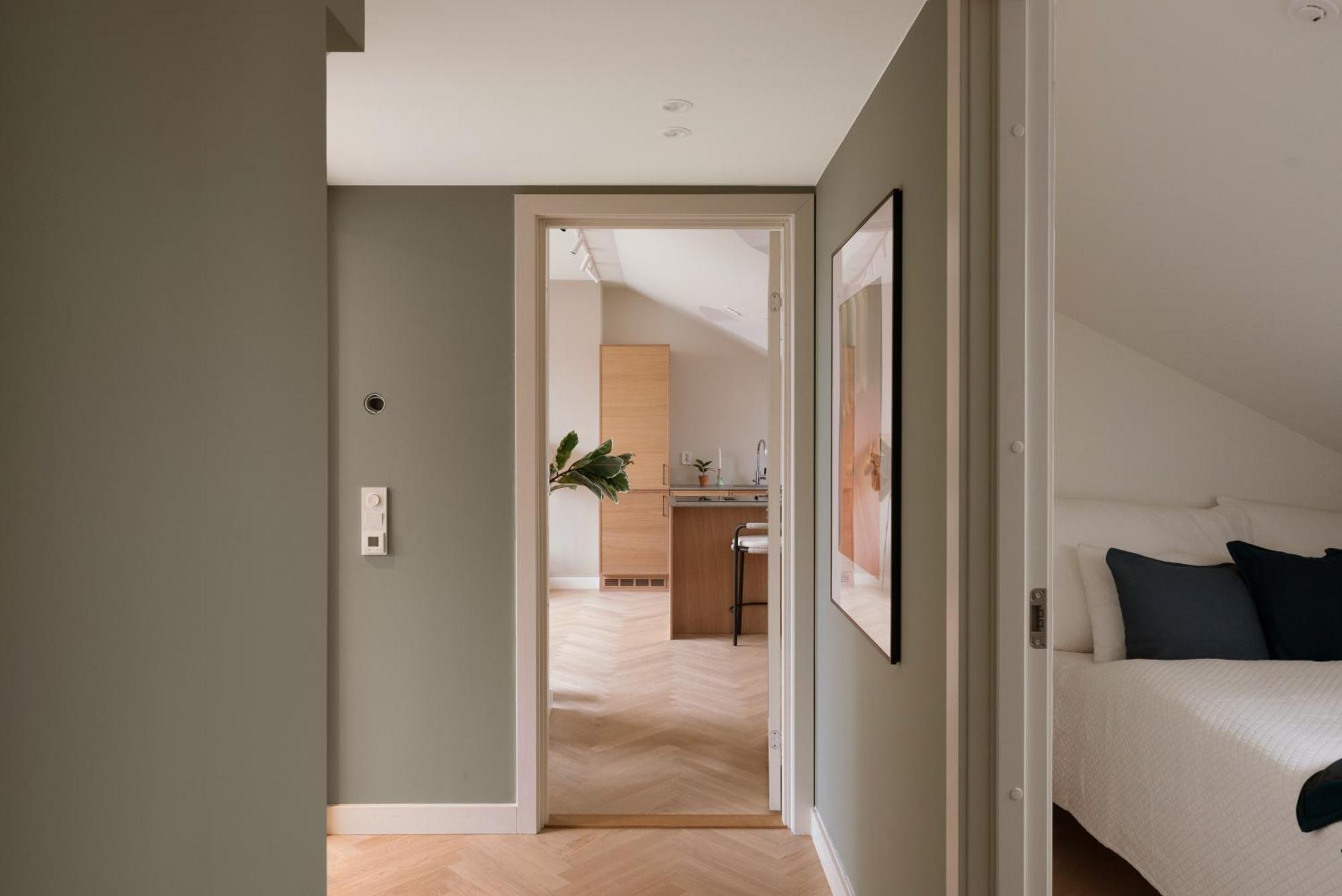 Dinbnb Gruenerlokka I Penthouse With Private Rooftop I 2 Bedrooms & 1 Bathroom Pangsapuri Oslo
