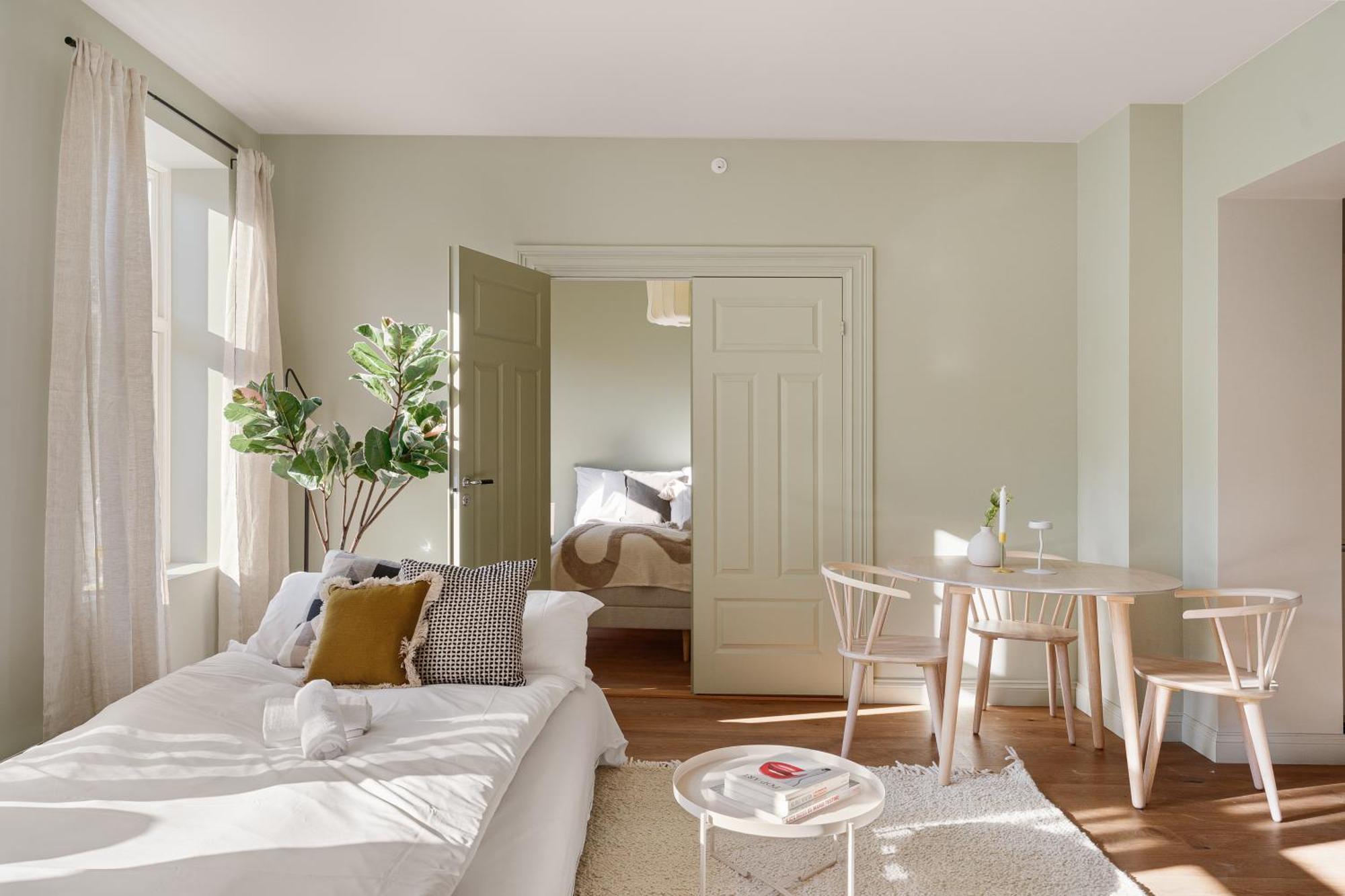 Lejlighed Dinbnb Gruenerlokka I 2-bedroom With Double Queen & Balcony *