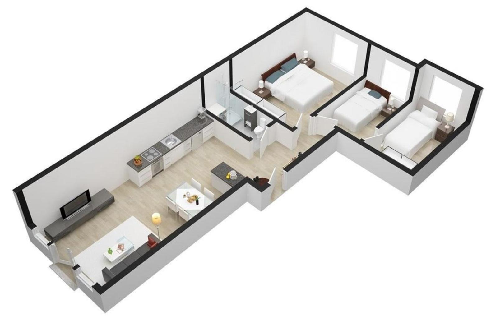 Lägenhet Frogner - Newly Renovated - 3 Bedrooms
