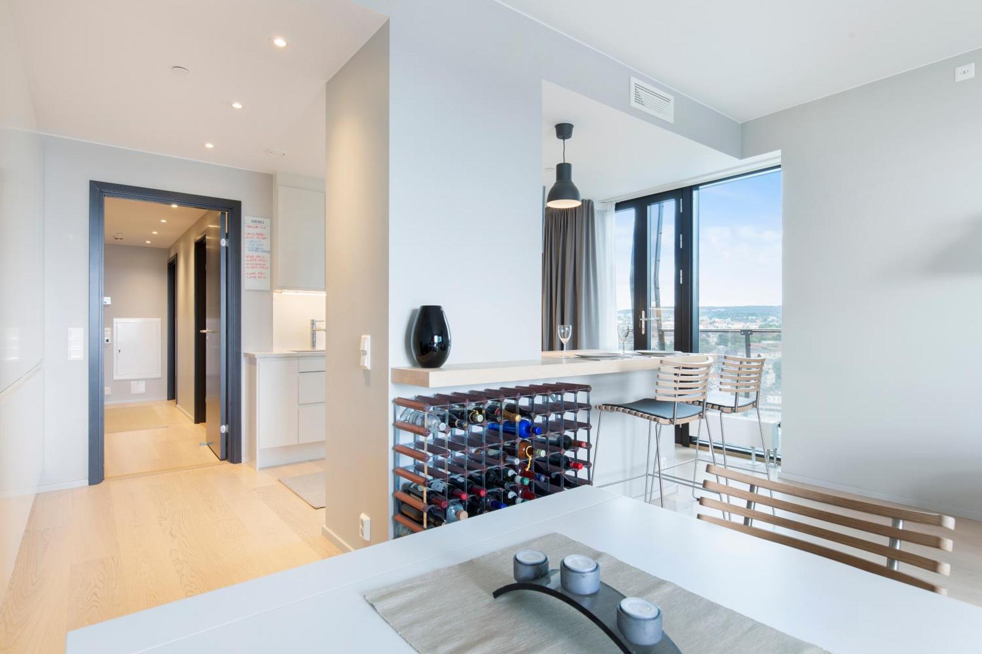 Super Designer Penthouse At 19th Floor With Amazing View! Lejlighed *