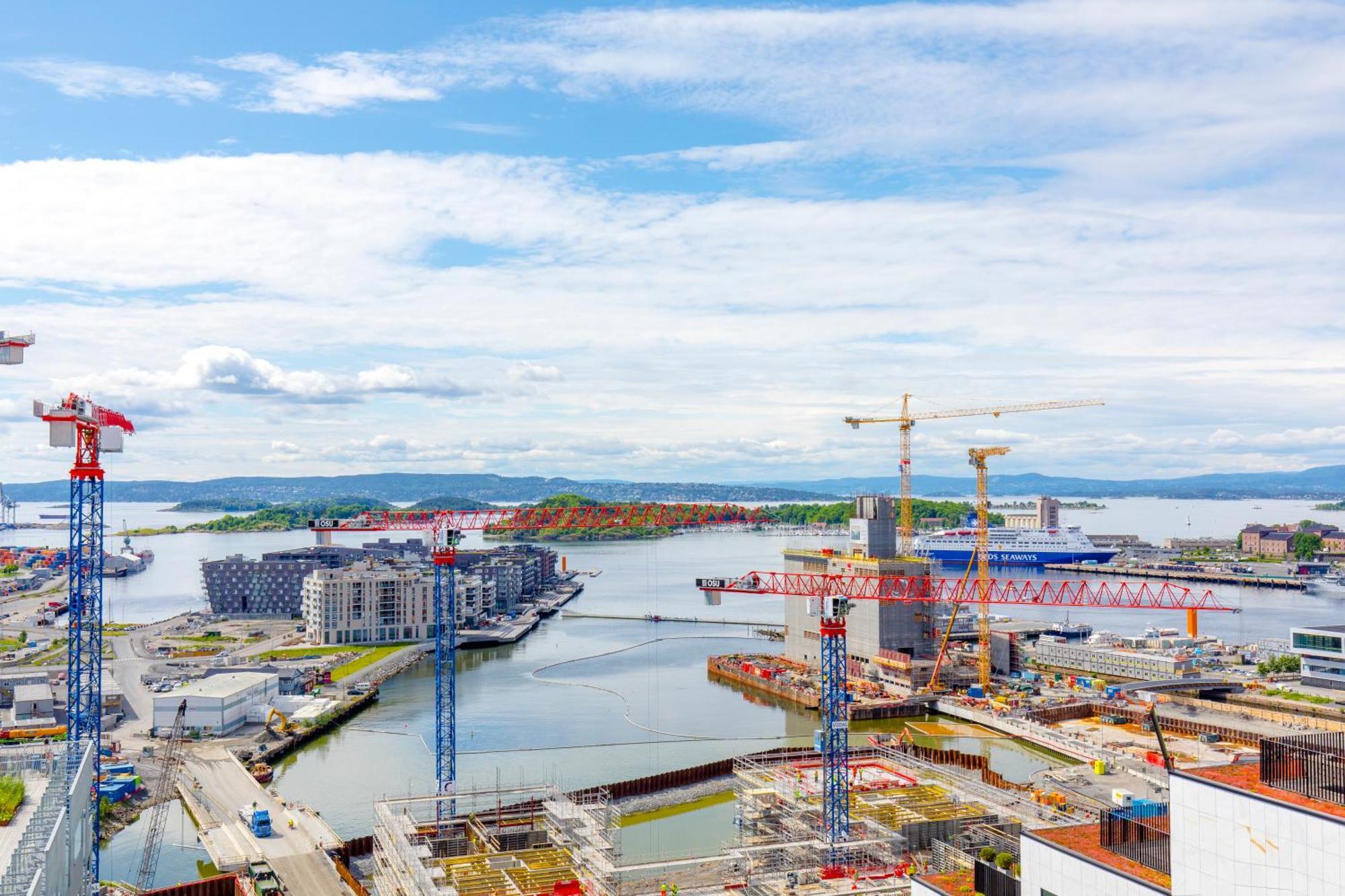 Lejlighed Super Designer Penthouse At 19th Floor With Amazing View! Oslo
