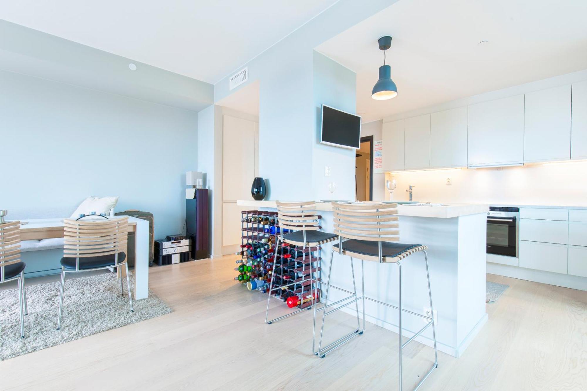 Super Designer Penthouse At 19th Floor With Amazing View! Lejlighed