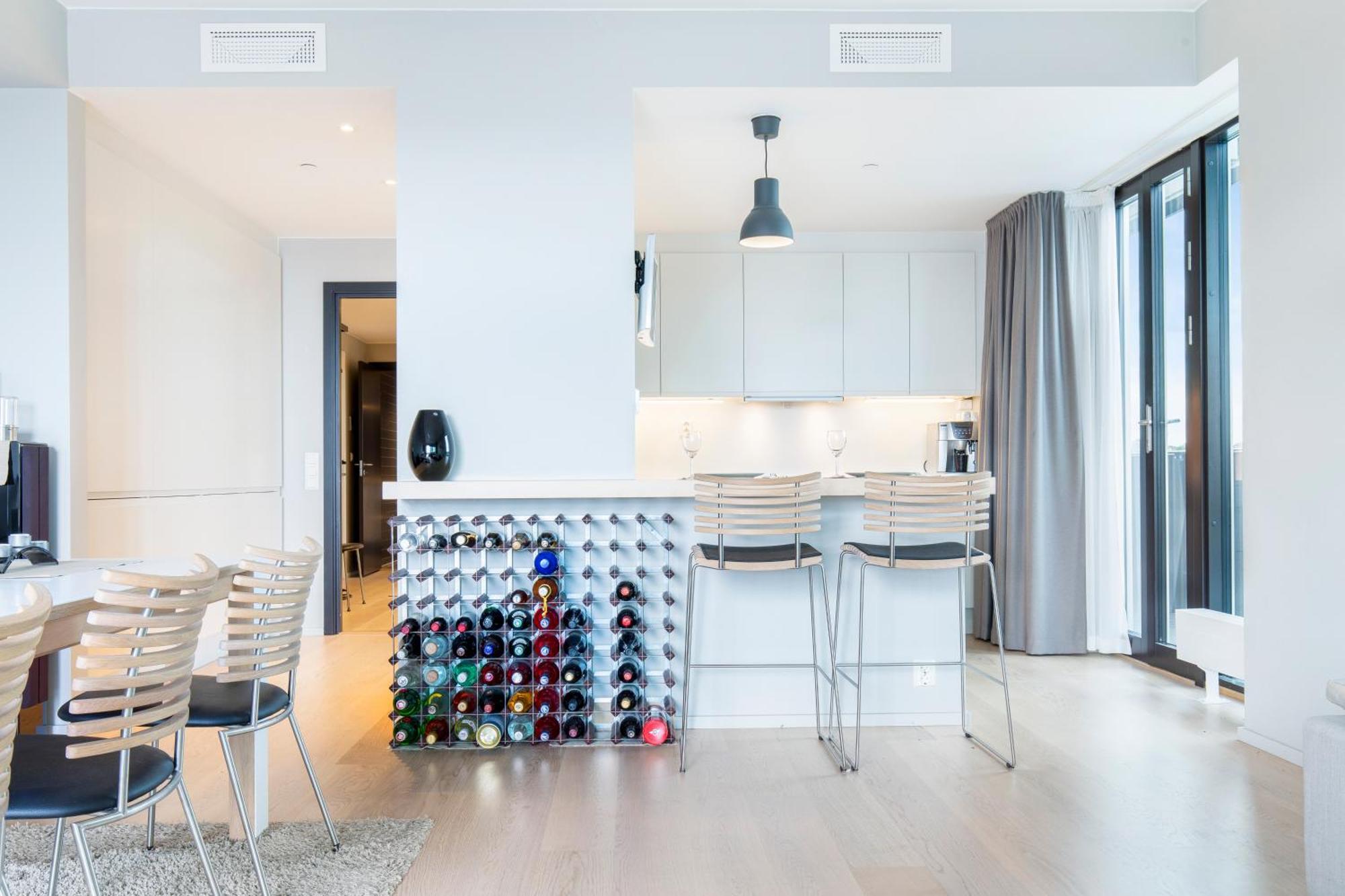 Super Designer Penthouse At 19th Floor With Amazing View! Lejlighed Oslo