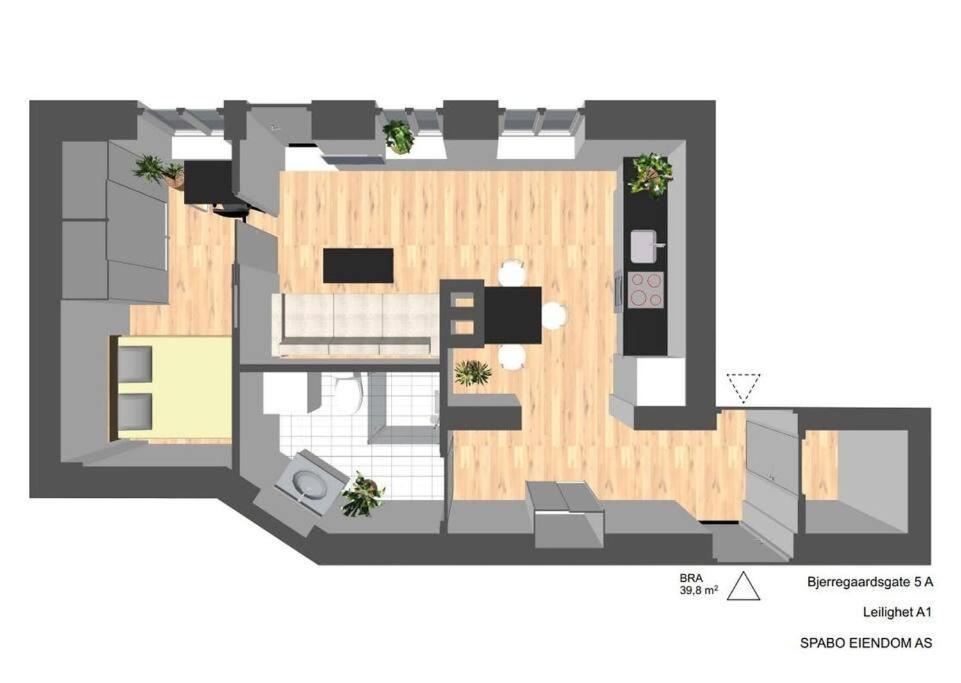 Apartamento Modern King Bed Fast Wifi Relax Oslo