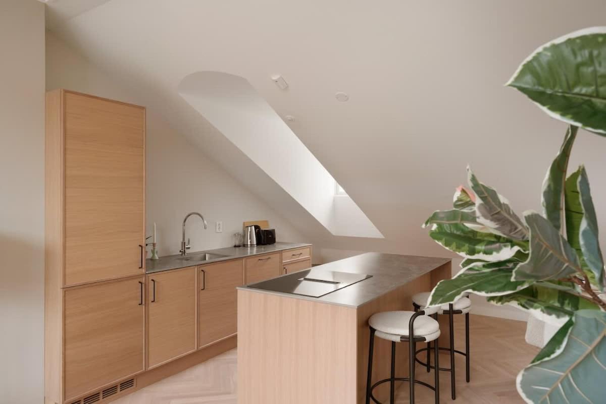 Dinbnb Gruenerlokka I Penthouse With Private Rooftop I 2 Bedrooms & 1 Bathroom *
