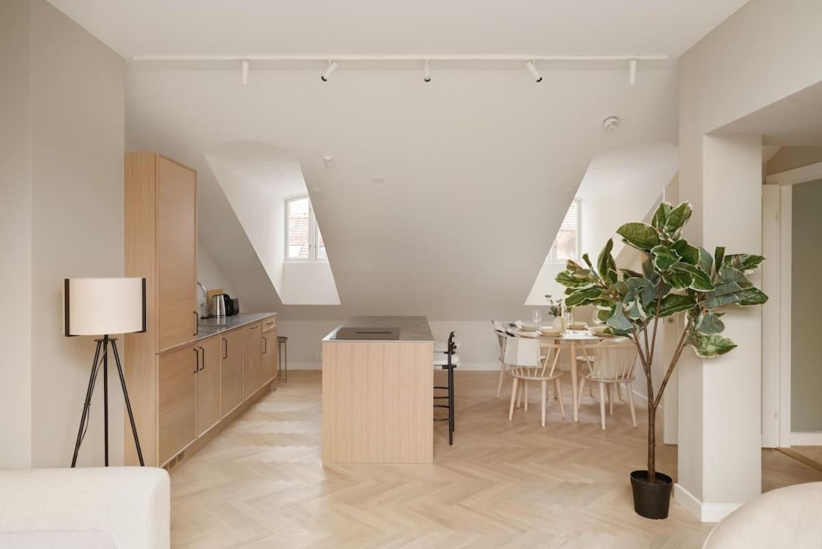 Dinbnb Gruenerlokka I Penthouse With Private Rooftop I 2 Bedrooms & 1 Bathroom Appartement *