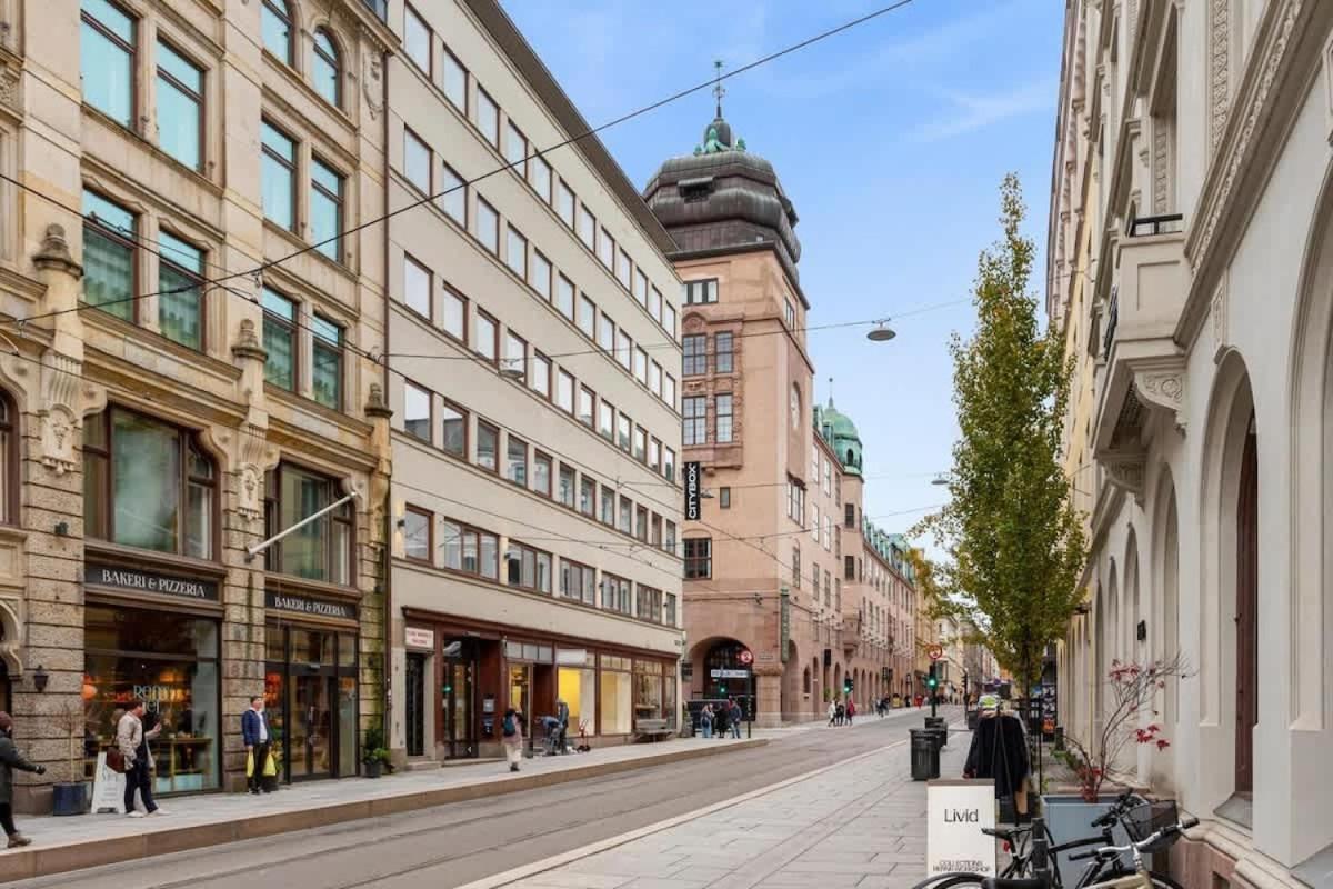 Dinbnb L Tollbugata Retreat L Rooftop L Smart-tv L 6 Guests Oslo