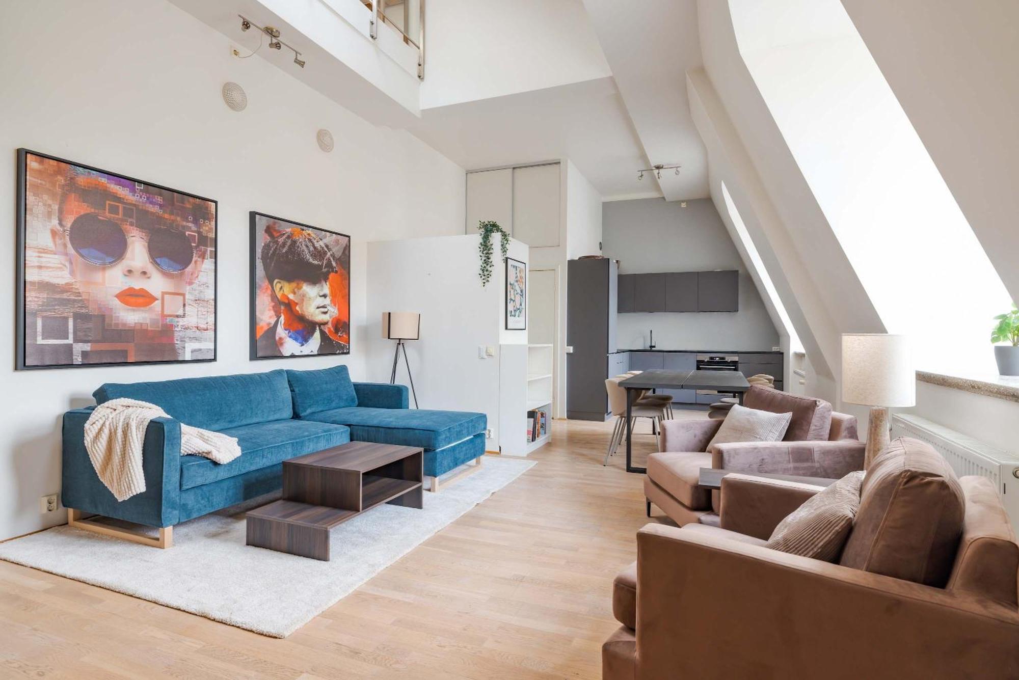 Apartment Dinbnb L Tollbugata Retreat L Rooftop L Smart-tv L 6 Guests