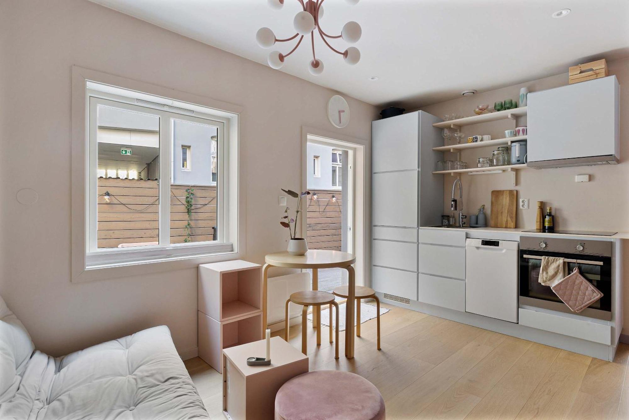 Apartment Dinbnb L 1 Min To Mathallen I Backyard I 24l7 Check-in *