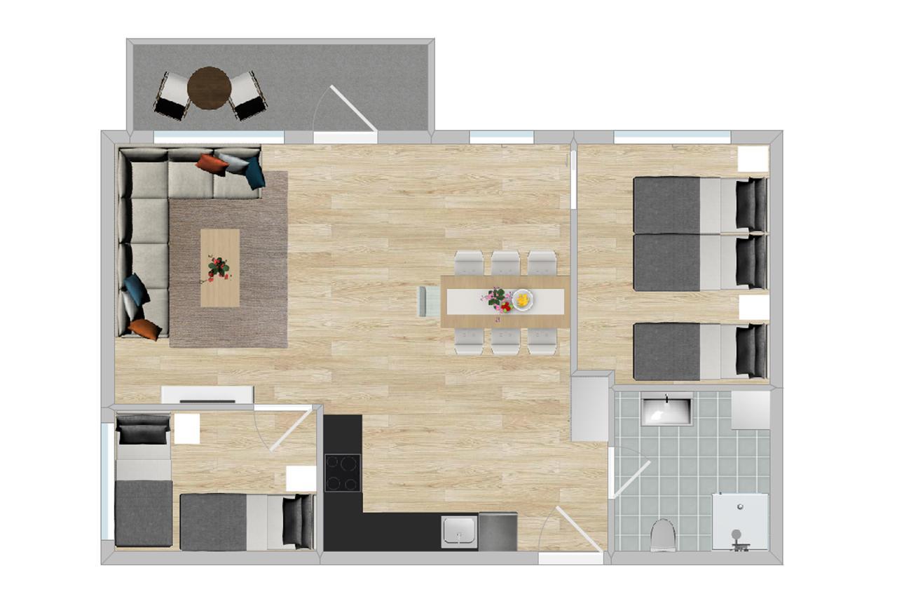 Apartment Sonderland- Mandalls Gate 10-12 *
