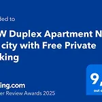 New Duplex Apartment Near The City With Free Private Parking