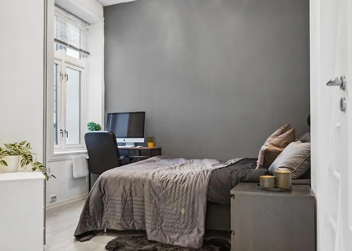 Elegant Private Room Oslo Central - Grunerlokka 1Km From Oslo S Station