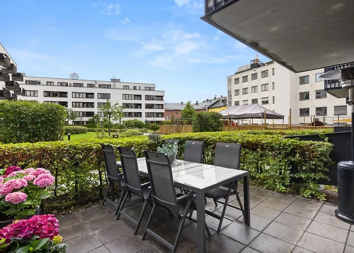 Cozy Apartment, Central Oslo With Private Terrace
