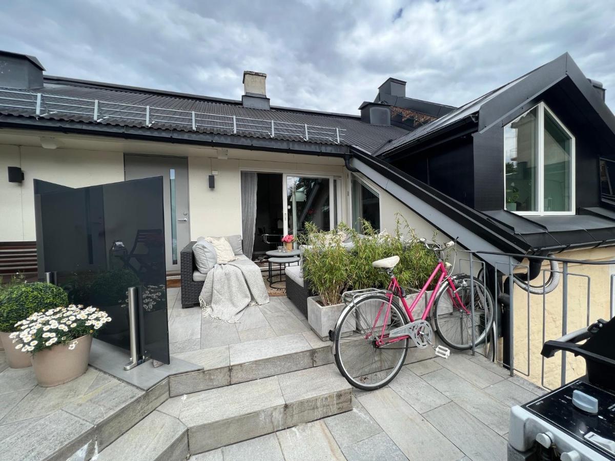 Sentral Loftsleilighet Med Solfylt Utetplass Oslo