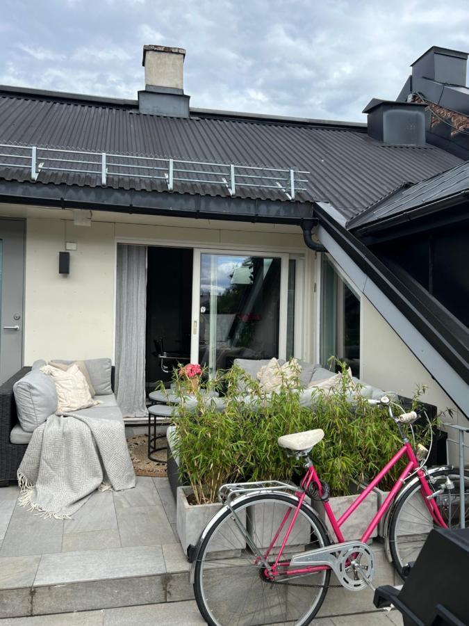 Apartamento Sentral Loftsleilighet Med Solfylt Utetplass *