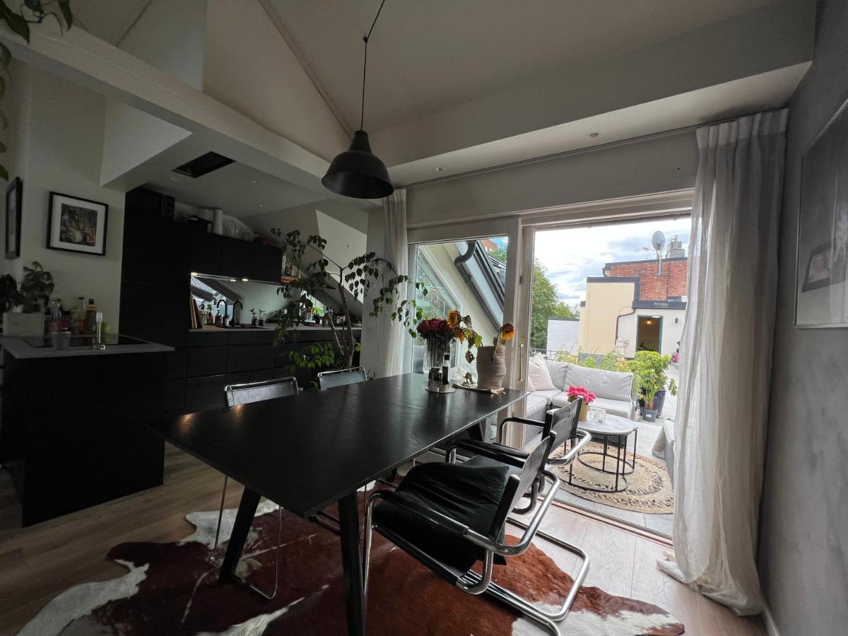 Sentral Loftsleilighet Med Solfylt Utetplass Apartamento *