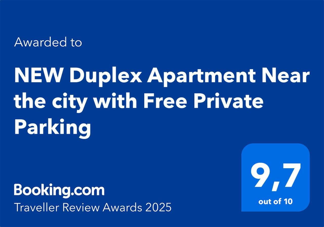 New Duplex Near The With Free Private Parking Apartment Oslo